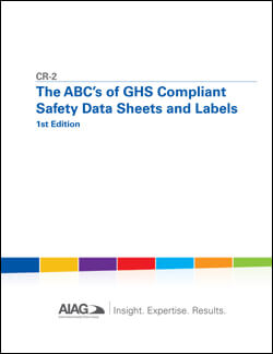 Publications AIAG The ABC's of GHS Compliant Safety Data Sheets & Labels 1.8.2015 preview