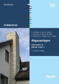 Publications  Beuth Kommentar; Abgasanlagen; Kommentar zu DIN EN 15287-1 31.3.2009 preview