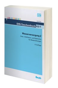 Preview  DIN-Taschenbuch 62/1; Wasserversorgung 2; Guss-, Stahlbeton- und Stahlrohre für Wasserleitungen 24.3.2010