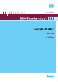 Preview  DIN-Taschenbuch 392; Rundstahlketten 29.11.2010
