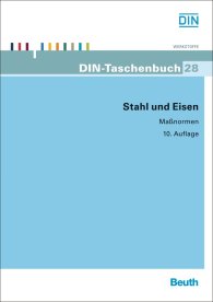 Preview  DIN-Taschenbuch 28; Stahl und Eisen; Maßnormen 9.5.2011