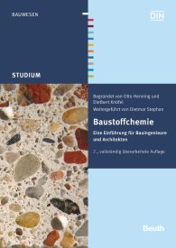 Publications  Beuth Studium; Baustoffchemie; Eine Einführung für Bauingenieure und Architekten 20.11.2013 preview