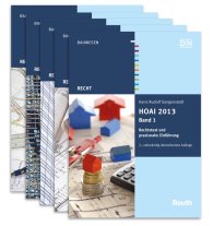 Publications  Beuth Recht; HOAI 2013; Paket mit allen fünf Bänden 14.8.2014 preview