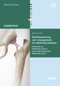 Publications  Beuth Kommentar; Risikobewertung und -management von Medizinprodukten; Kommentar zu DIN EN ISO 10993-1 unter Einbeziehung der DIN EN ISO 14971 11.9.2015 preview