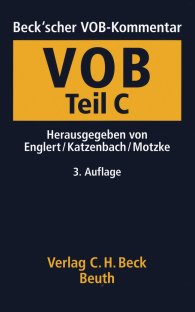 Preview  Beuth Kommentar; Beck'scher VOB- und Vergaberechts-Kommentar; VOB Teil C Allgemeine Technische Vertragsbedingungen für Bauleistungen (ATV) 29.8.2014