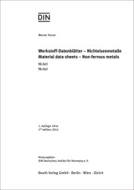 Publications  Beuth Wissen; Werkstoff-Datenblätter; Nichteisenmetalle Nickel 4.8.2014 preview