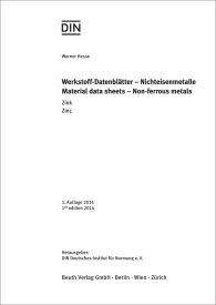 Publications  Beuth Wissen; Werkstoff-Datenblätter; Nichteisenmetalle Zink 4.8.2014 preview