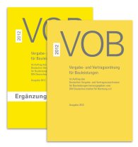 Publications  Paket VOB Gesamtausgabe 2012 + VOB Ergänzungsband 2015; VOB Vergabe- und Vertragsordnung für Bauleistungen 7.9.2015 preview