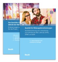Preview  Beuth Praxis; Qualität für Bildungsdienstleistungen + Qualitäts-Checkheft für Trainer; DIN EN ISO 9001 und DVWO Paket 13.10.2016