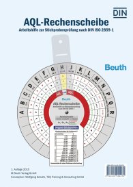 Publications  AQL-Rechenscheibe; Arbeitshilfe zur Stichprobenprüfung nach DIN ISO 2859-1 5.5.2015 preview