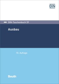 Preview  DIN-Taschenbuch 39; Ausbau 23.9.2016