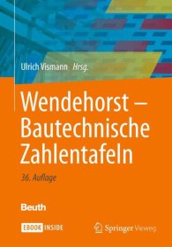 Publications  Wendehorst - Bautechnische Zahlentafeln 20.12.2017 preview