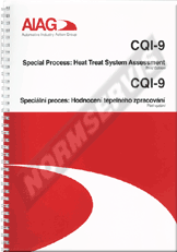 Publications  CQI 9. Speciální proces: Hodnocení tepelného zpracování. 1.9.2012 preview