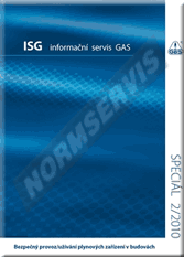 Publications  ISG speciál č. 8 - Bezpečný provoz/užívání plynových zařízení v budovách. 1.1.2010 preview