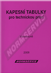 Publications  Kapesní tabulky pro technickou praxi. Všeobecně. 1.1.2008 preview