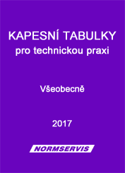 Publications  Kapesní tabulky pro technickou praxi - Všeobecně 2017 1.9.2017 preview