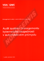 Preview  Audit systému managementu kybernetické bezpečnosti v automobilovém průmyslu - 1. vydání 1.12.2021