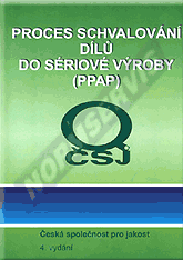 Preview  PPAP - Proces schvalování dílů do sériové výroby - 4. vydání 1.3.2006