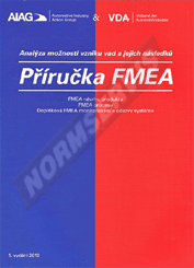 Preview  Příručka FMEA - Analýza možností vzniku vad a jejich následků. FMEA návrhu produktu, FMEA procesu, doplňková FMEA monitorování a odezvy systému - 1. vydání 1.12.2019