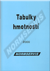Publications  Tabulky hmotností 1.1.2000 preview
