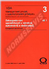 Preview  VDA 3.1 - Zabezpečení spolehlivosti u výrobců automobilů a dodavatelů - 3. vydání. 1.1.2002