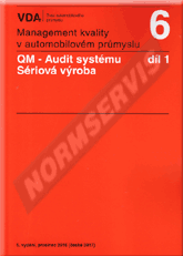 Publications  VDA 6.1 - QM - Audit systému. Sériová výroba - 5. vydání 1.10.2017 preview