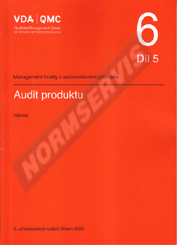 Publications  VDA 6.5 - Audit produktu. Návod - 3. vydání 1.9.2020 preview
