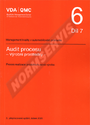 Publications  VDA 6.7 - Audit procesu - Výrobní prostředky - Proces realizace produktu / Kusová výroba. 3. vydání 1.6.2021 preview