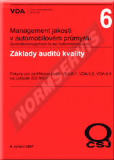 Preview  VDA 6 - Požadavky na certifikaci pro VDA 6.1, VDA 6.2 a VDA 6.4 - 6. vydání 1.1.2018